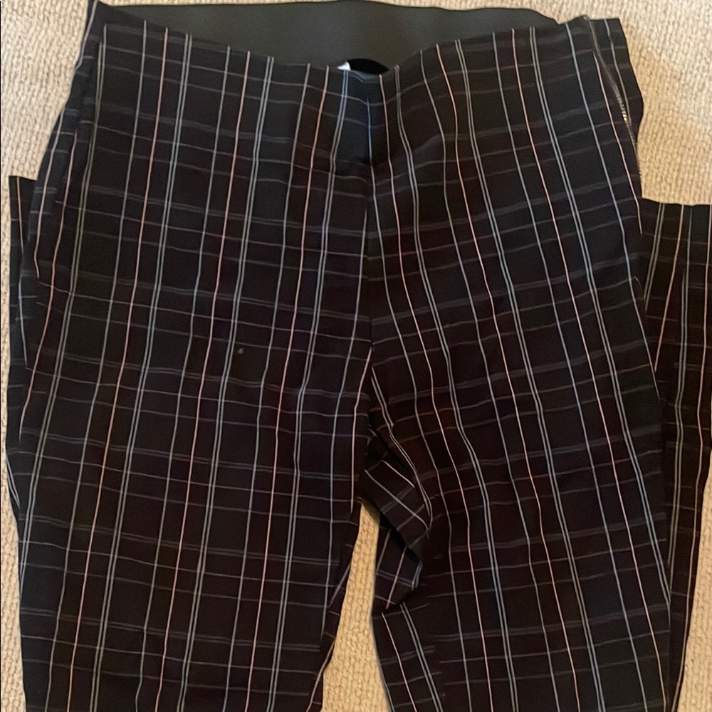 Target Black Plaid Pants